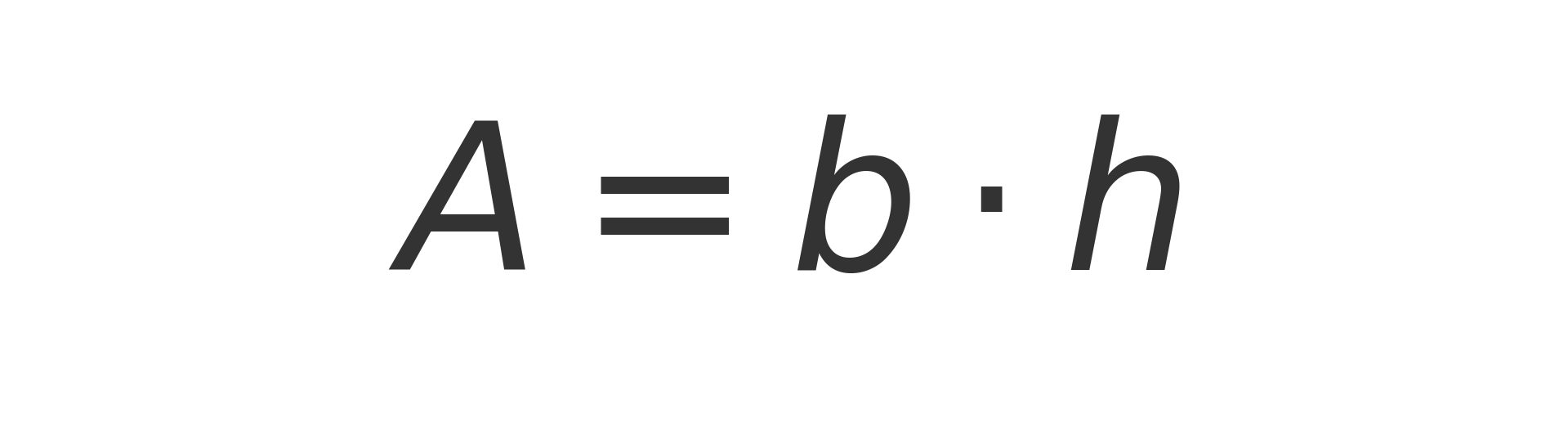 equação: área da seção transversal