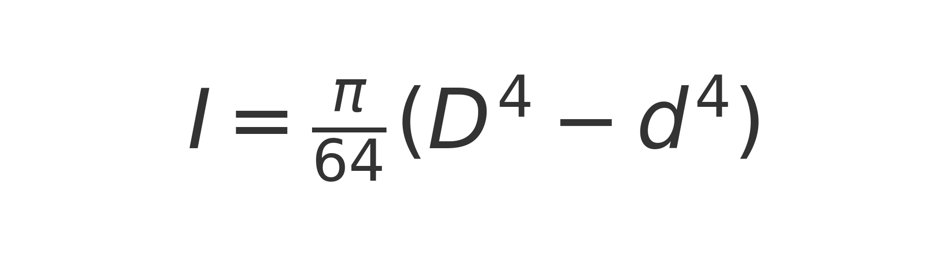 equação: momento de inércia